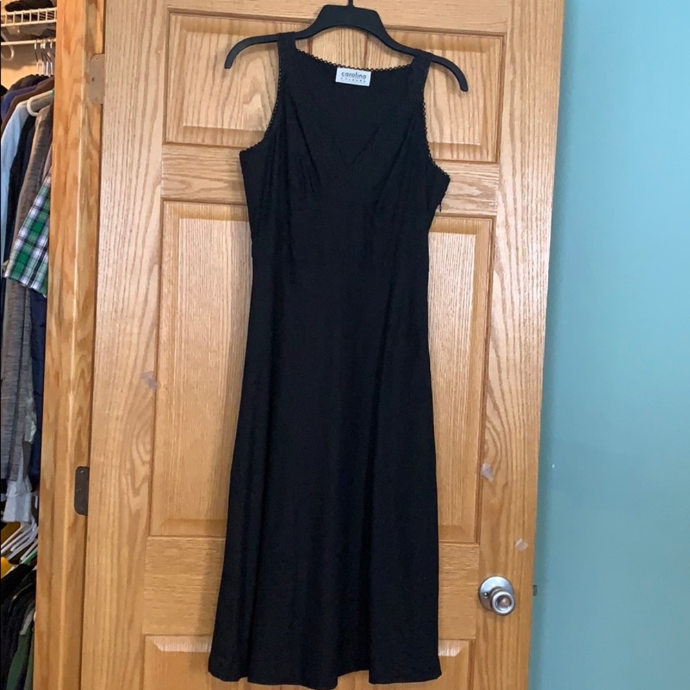 Linen midi dress